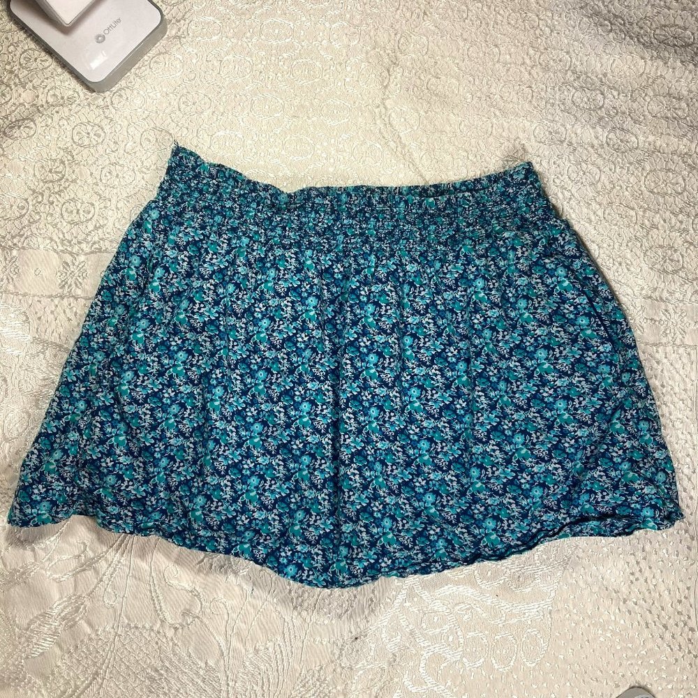 Aeropostale Womens Floral Print Skirt